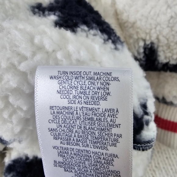 TOMMY HILFIGER Faux Fur Sueter, Size 4T - Picture 6 of 6